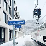 Modern With Balcony And Bbq At West Station Apartamento Interlaken