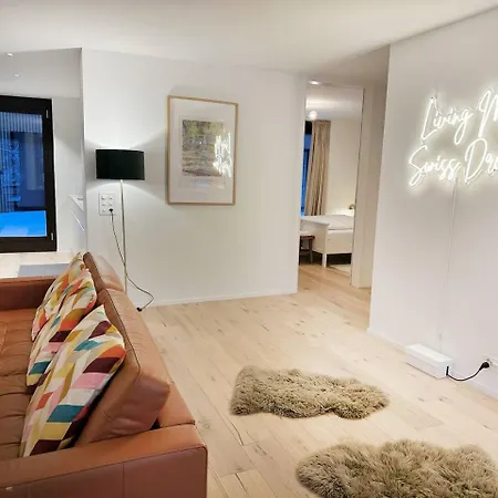 Mountain View Luxury Apartment At Interlaken West Station With Balcony, Ac And Bbq Appartement Interlaken
