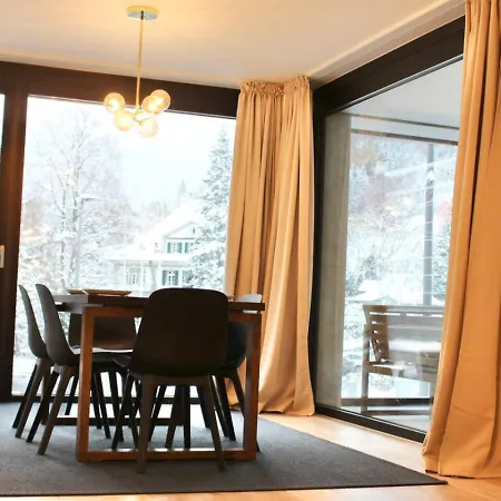 Appartement Mountain View Luxury Apartment At Interlaken West Station With Balcony, Ac And Bbq *