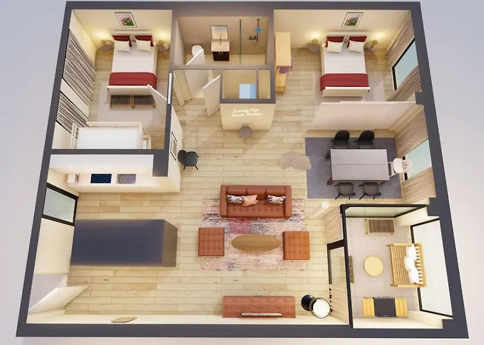 Modern With Balcony And Bbq At West Station 公寓 因特拉肯